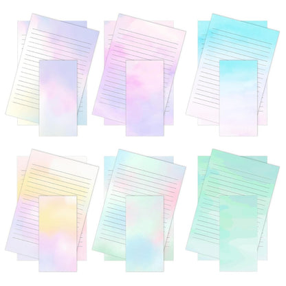 Mr. Pen Stationery Writing Paper Set with Envelopes – Pastel Letter Paper, 8.18" x 5.5", Decorative Writing Stationery