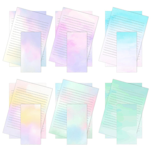 Mr. Pen Stationery Writing Paper Set with Envelopes – Pastel Letter Paper, 8.18" x 5.5", Decorative Writing Stationery